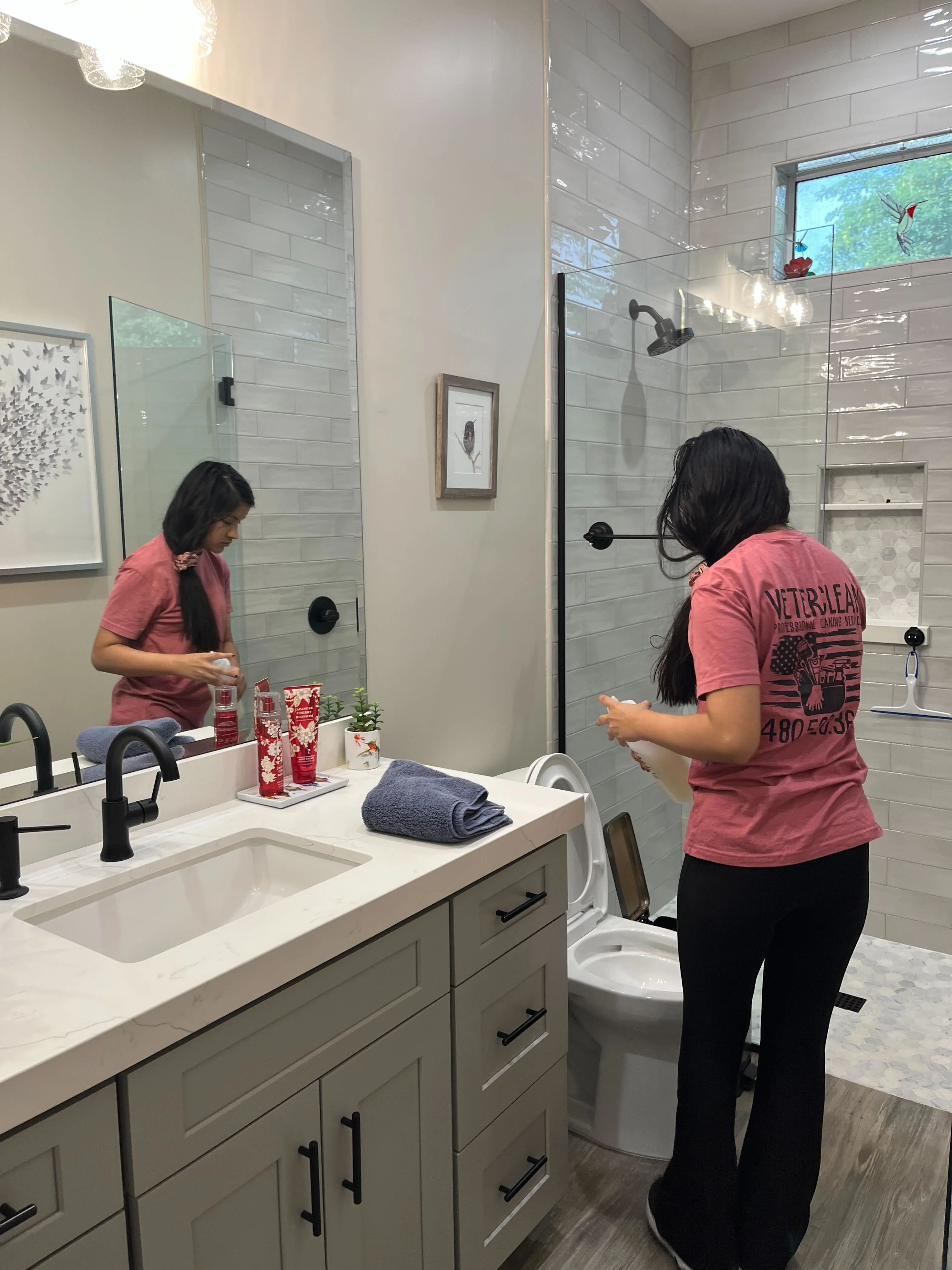 Floor and baseboard cleaning