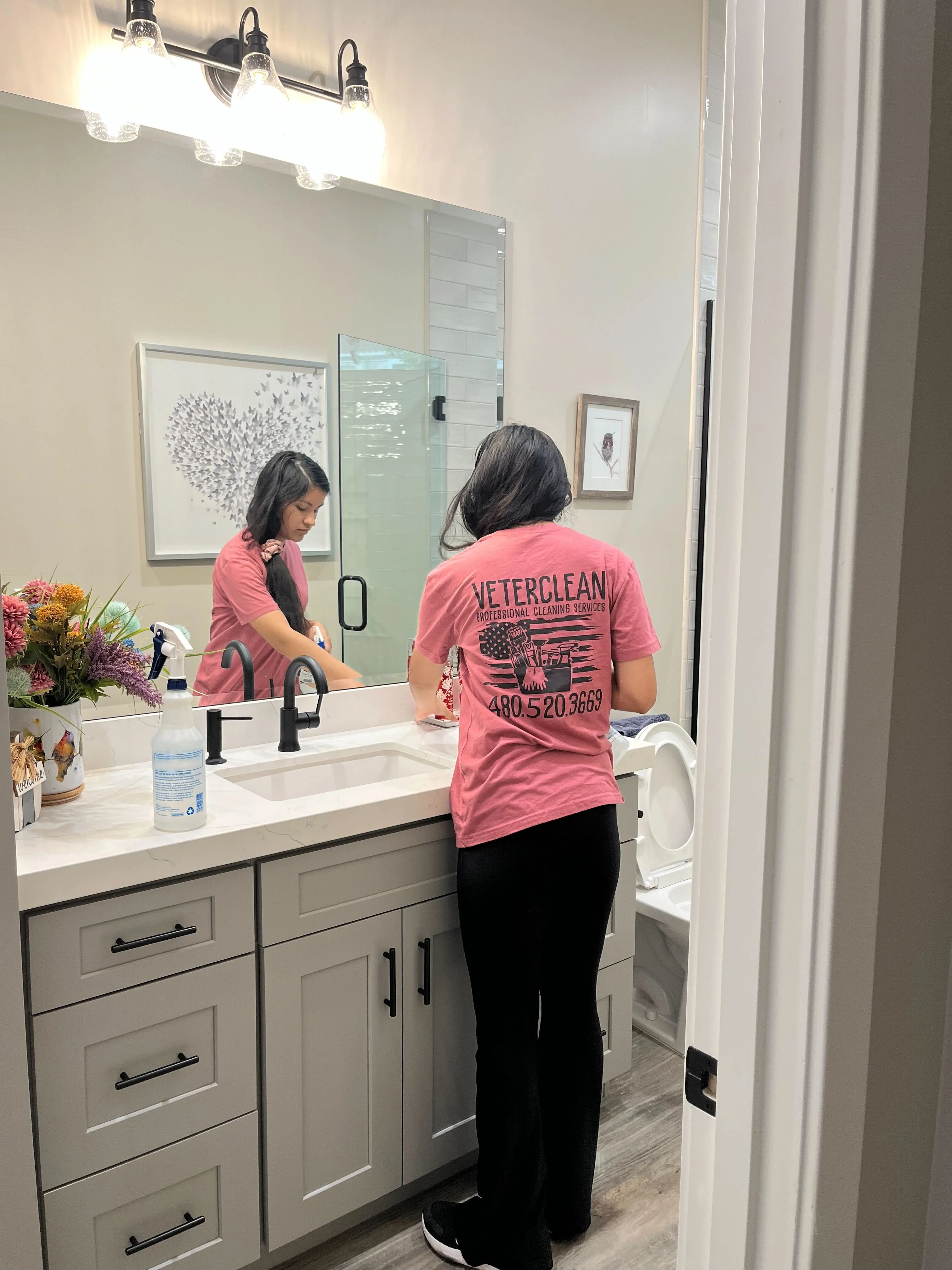 Tile and grout cleaning