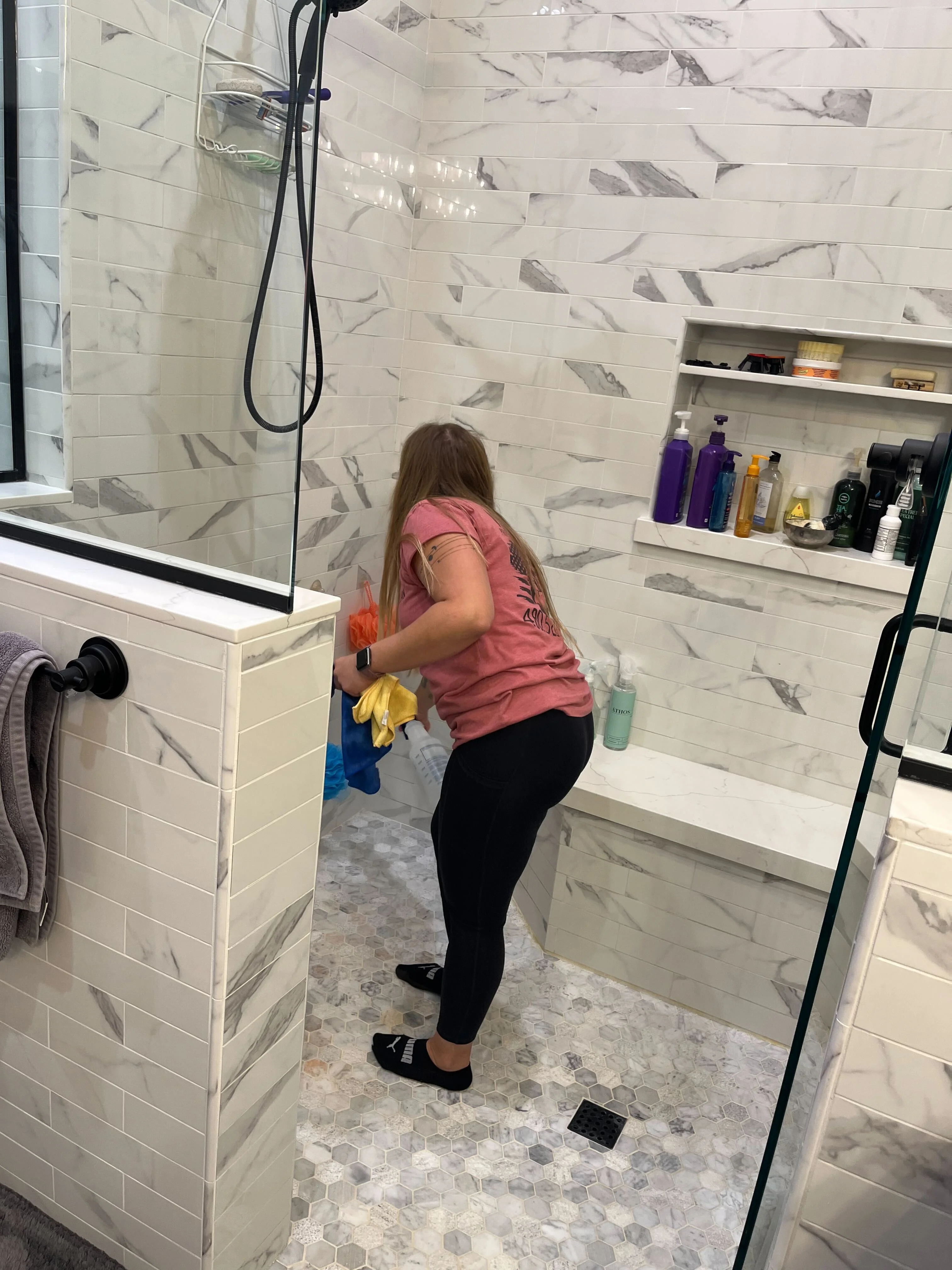 Toilet and bathroom deep cleaning