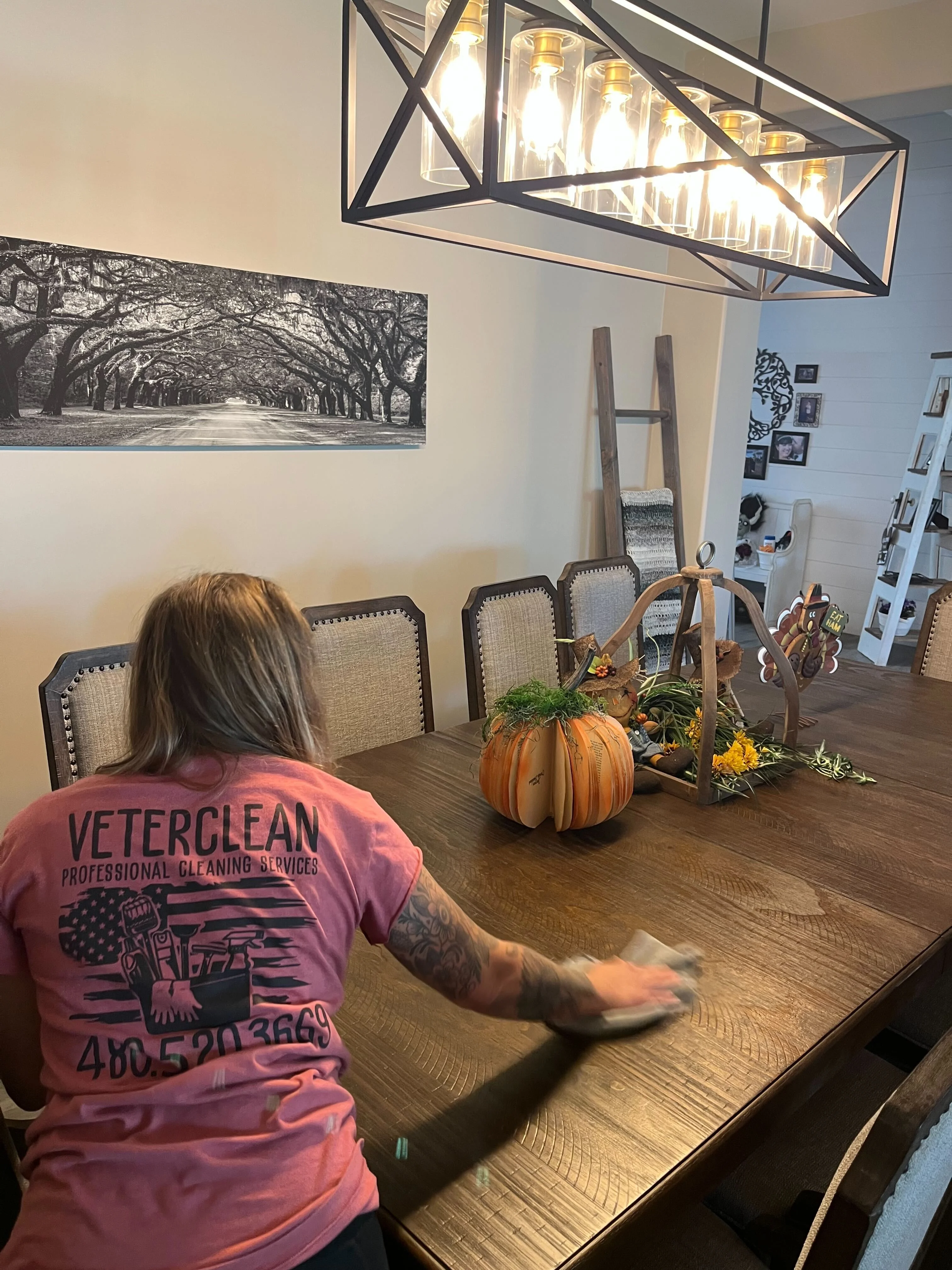 Bathroom post construction clean